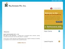 Tablet Screenshot of naginteriors.com